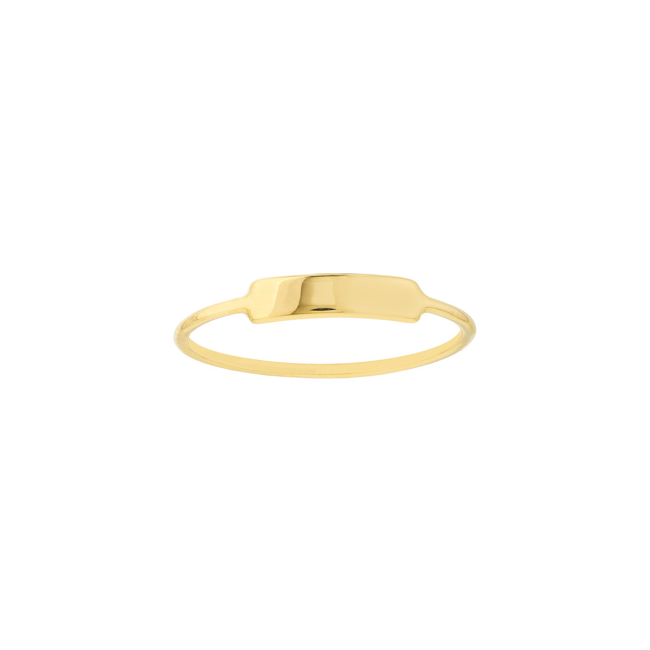 Small ID Ring - 6, Yellow 3