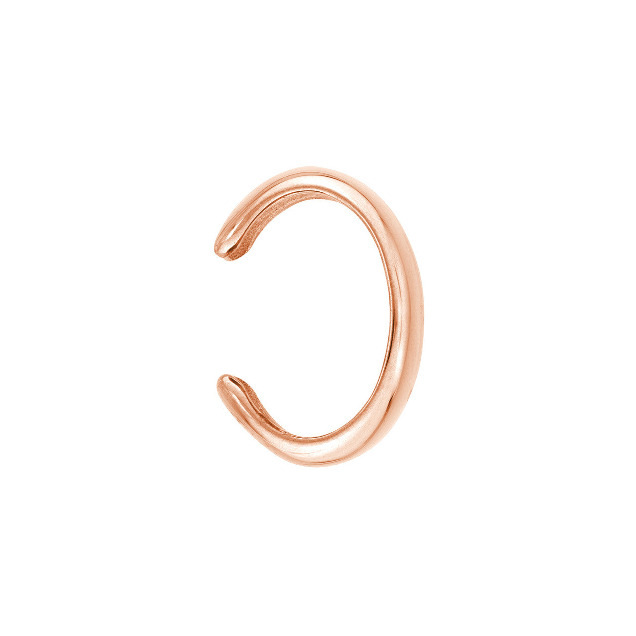 Midas Chain Ava Wide Earring Cuff featuring a sleek, modern design with an open silhouette and polished finish.