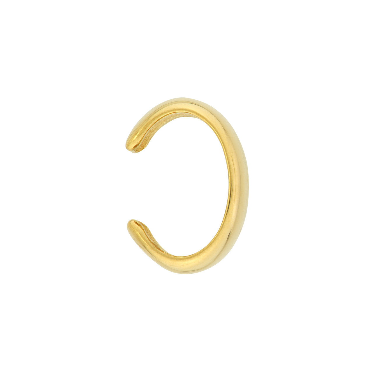 Midas Chain Ava Wide Earring Cuff featuring a modern design with intricate detailing and a sleek finish.