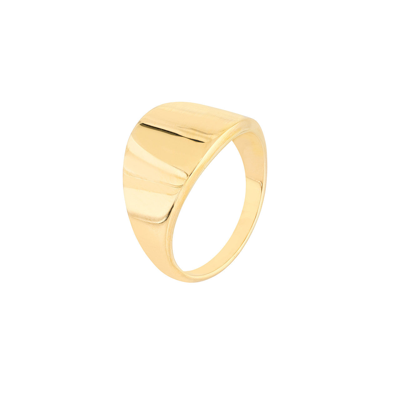 Wide Band Graduated Highpolished Ring - VIA Jewelers