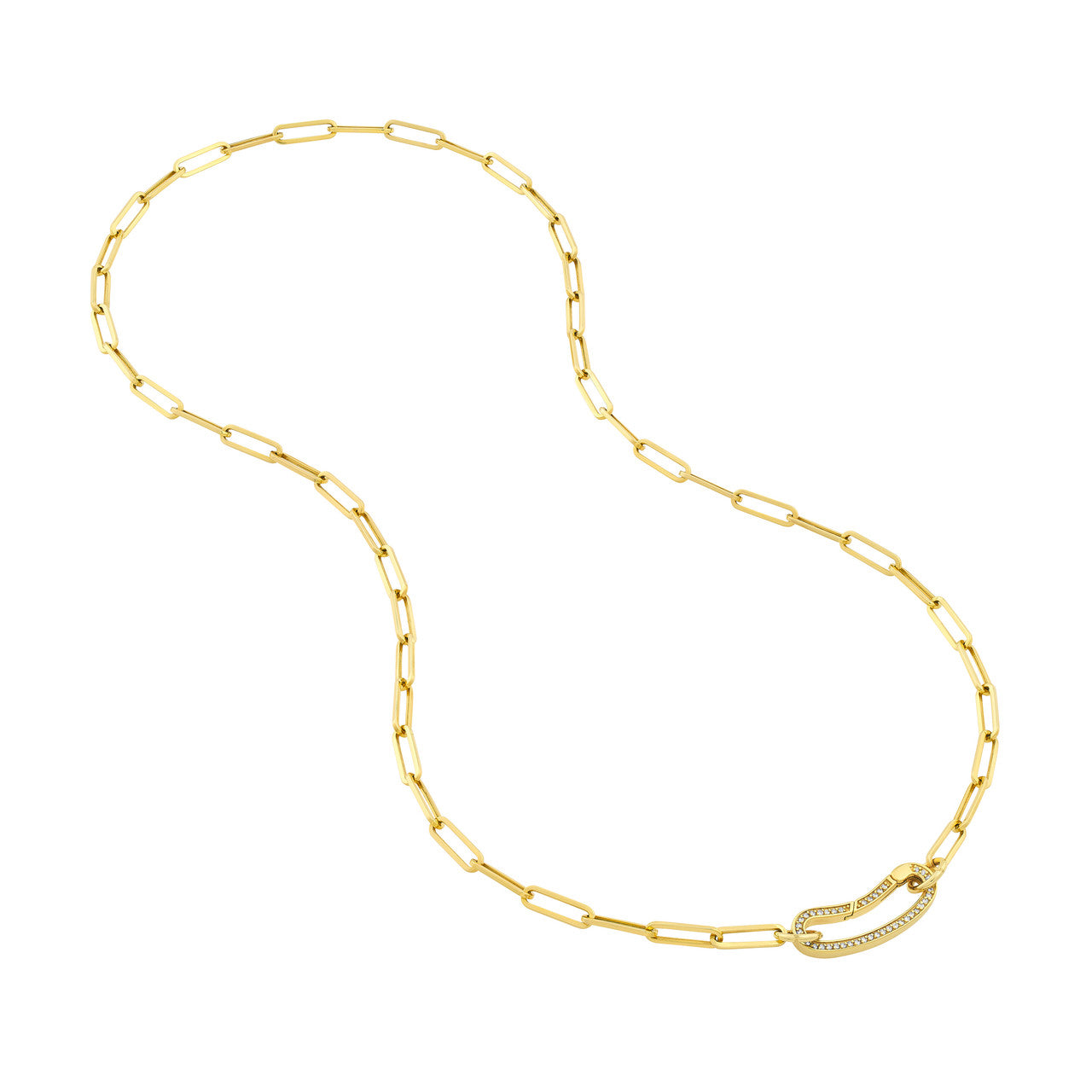 Diamond Bean Shape Push Lock 3