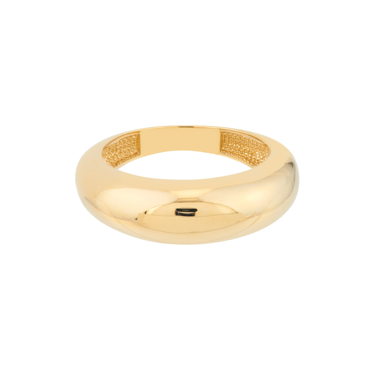 Wide domed band ring by My Store, featuring a smooth, polished surface and a sleek, modern design.