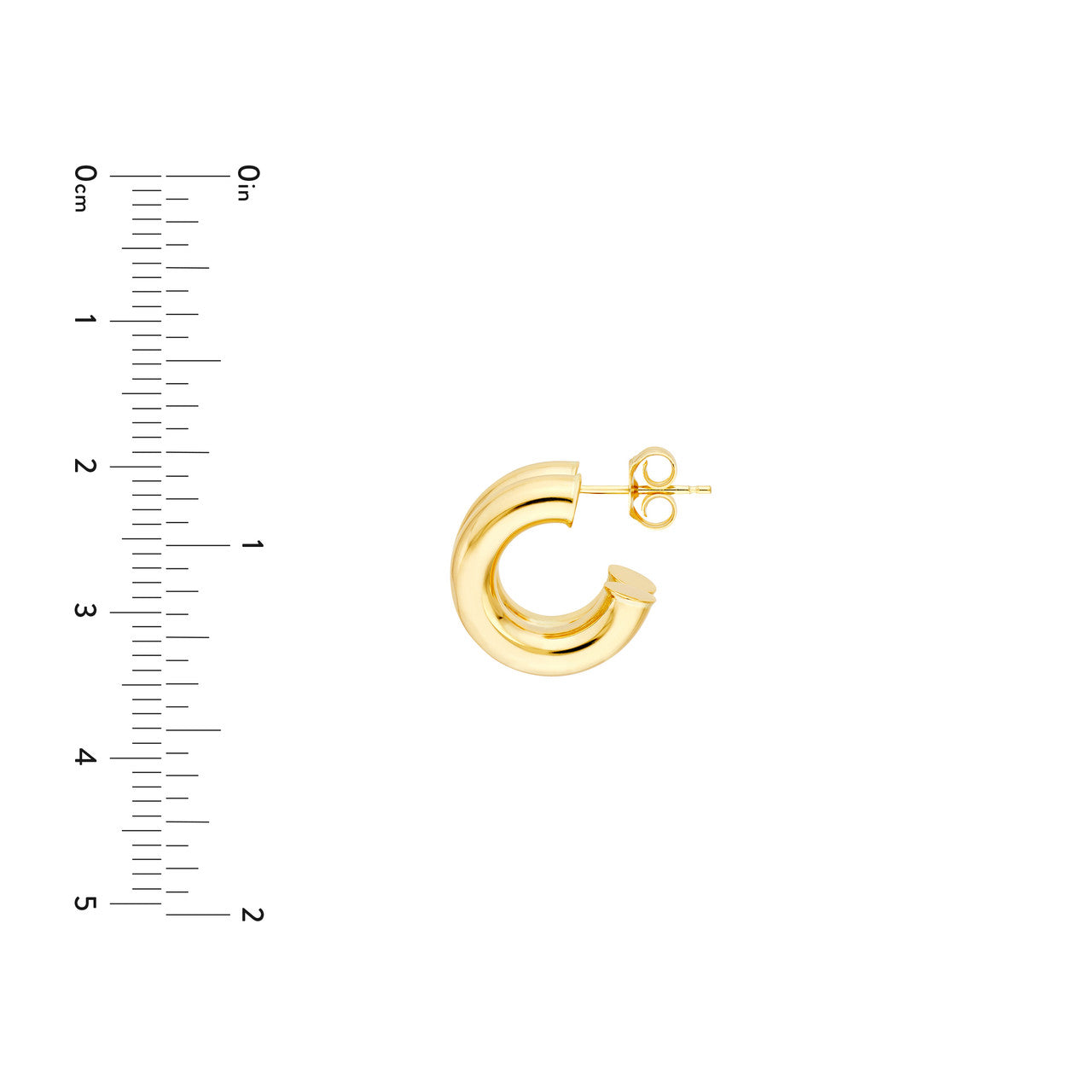Small Gold Hoop Earrings