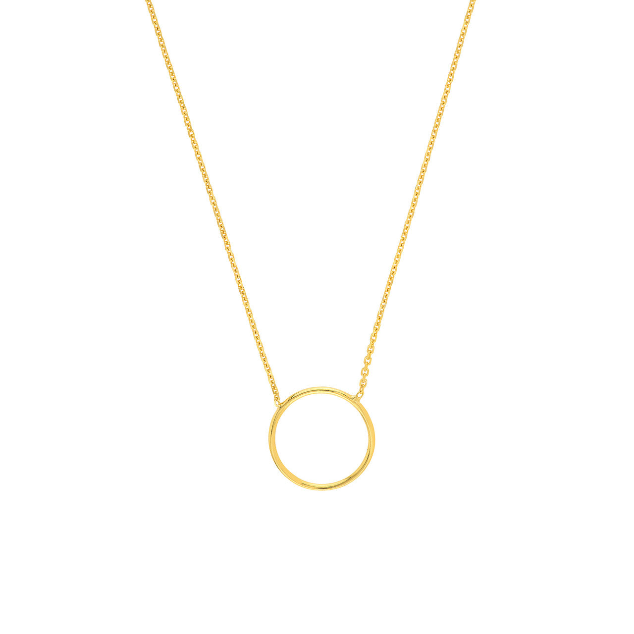 Wire Circle Necklace 10