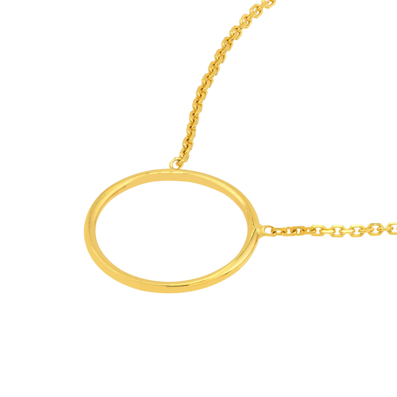 Wire Circle Necklace 12