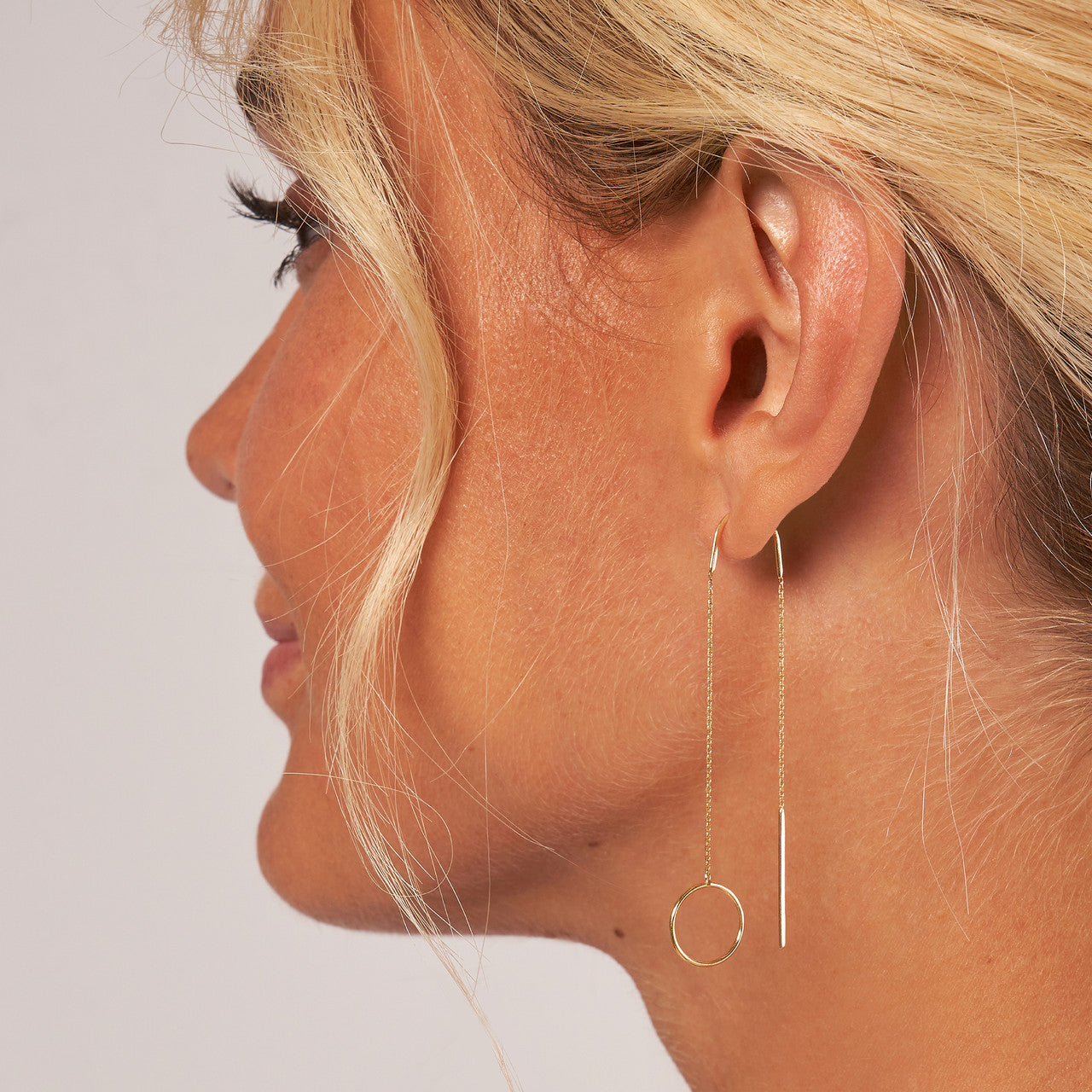 Circle Glide Earrings