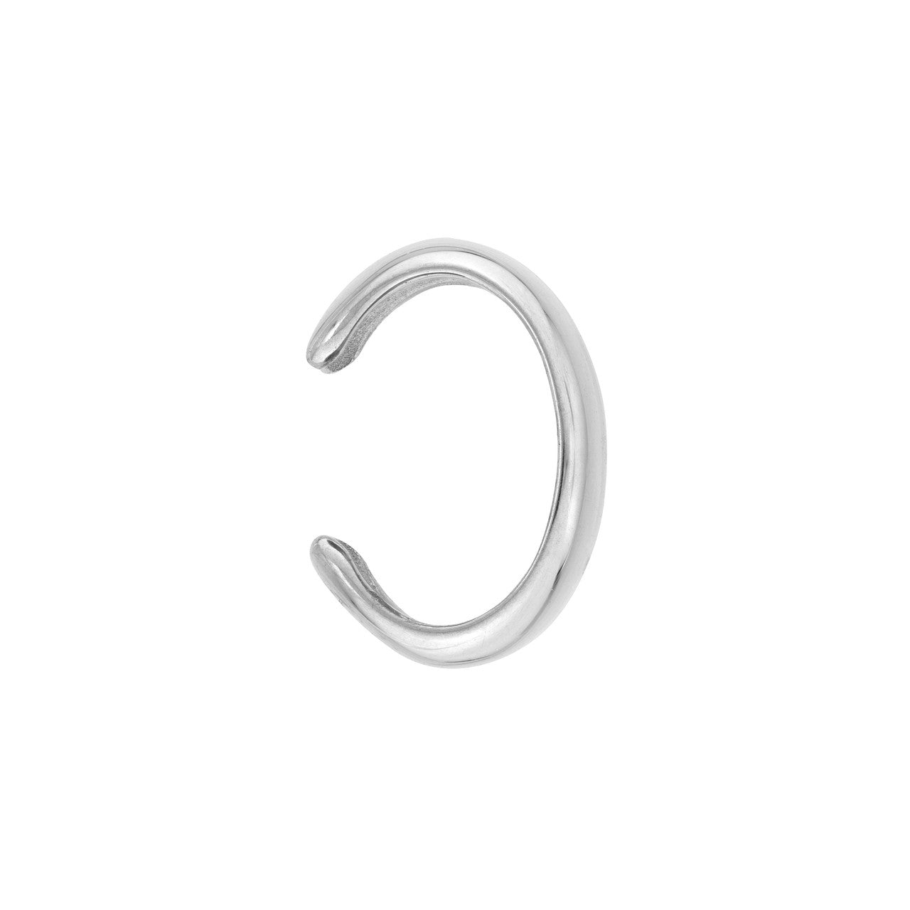 Midas Chain Ava Wide Earring Cuff featuring a sleek, modern design with intricate detailing in a gold finish.