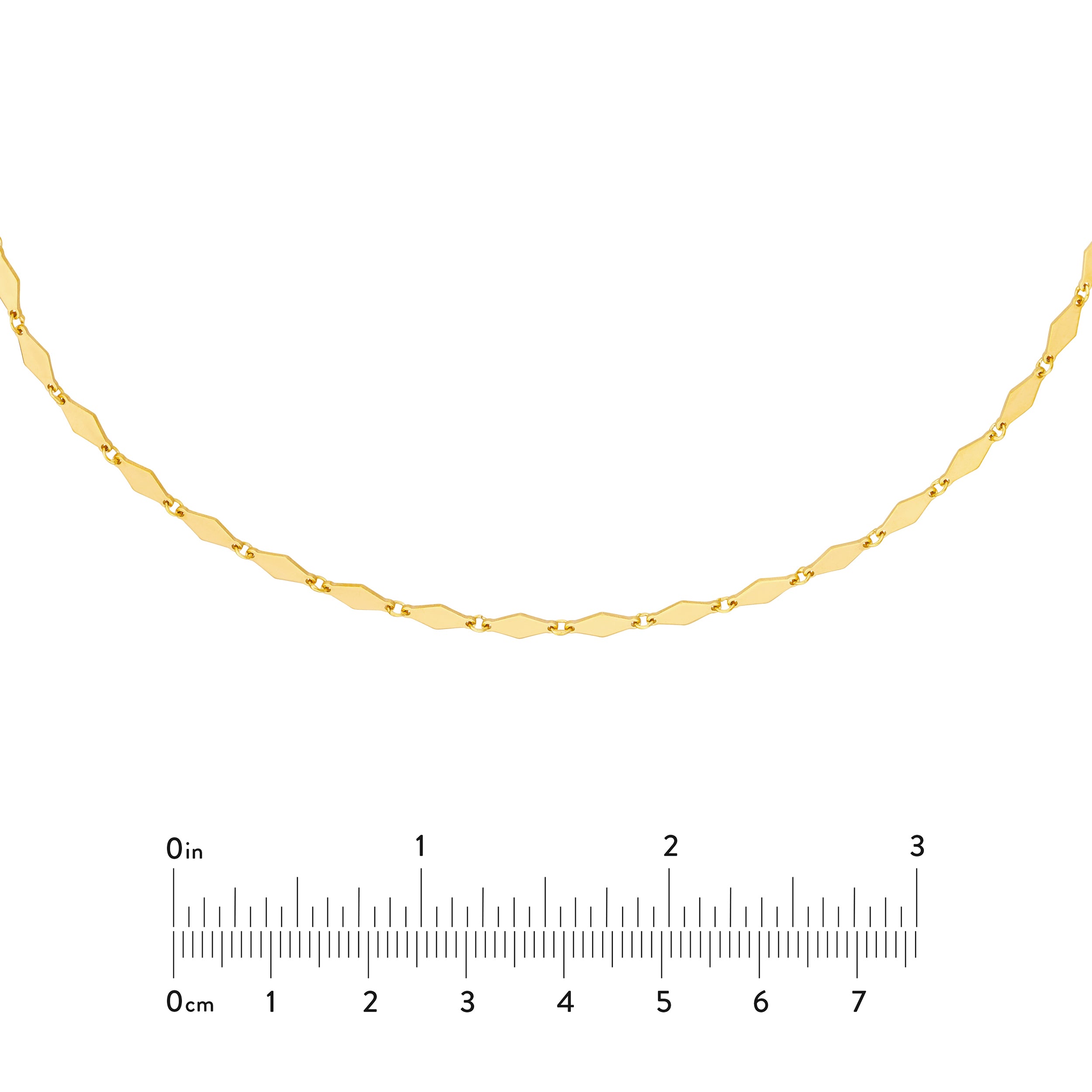 Mirror Lozange Link Choker