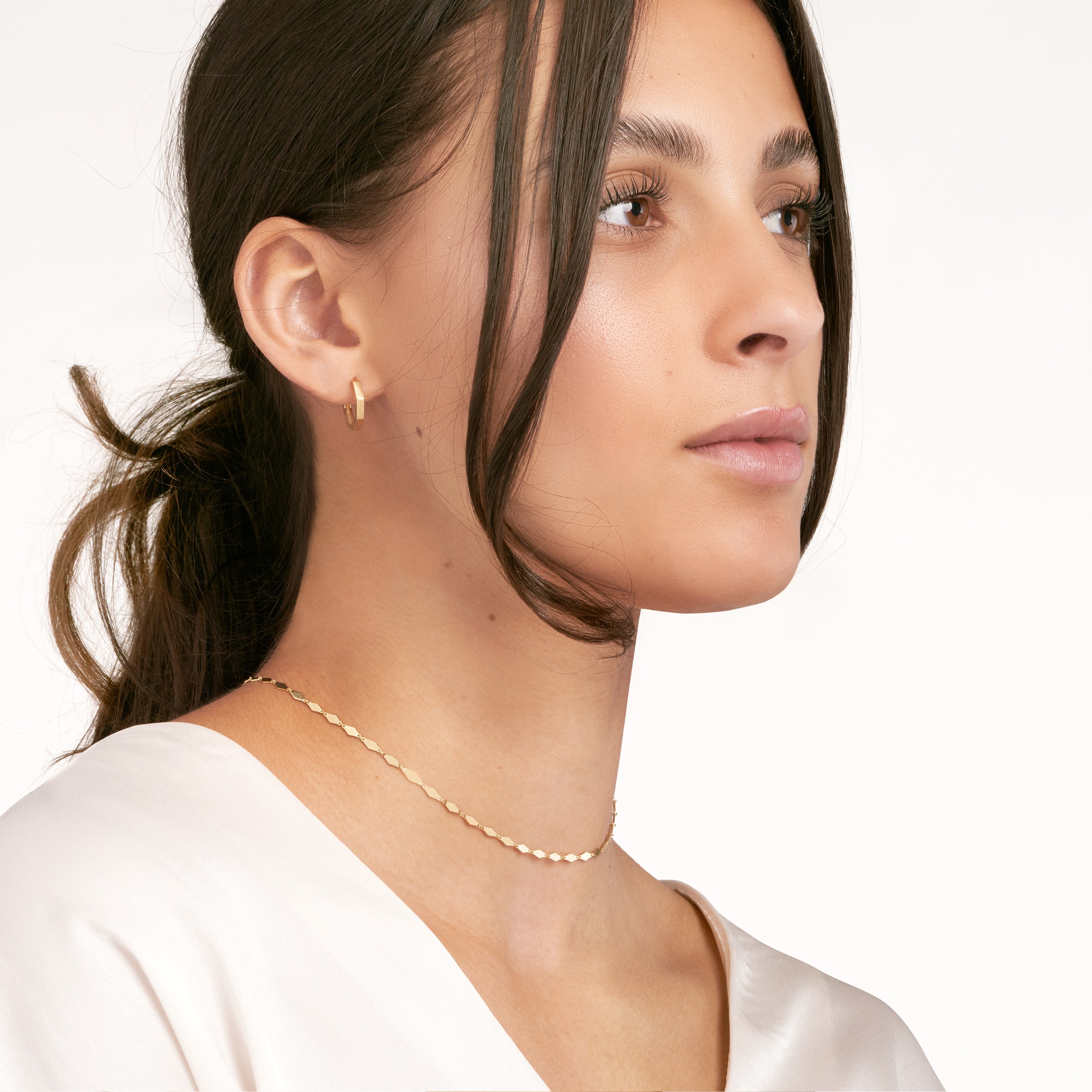 Mirror Lozange Link Choker