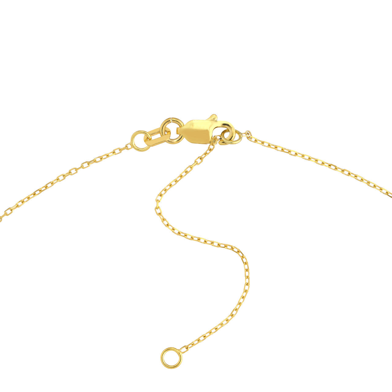 Personalized My Store signature name necklace in elegant font, displayed on a soft fabric background.