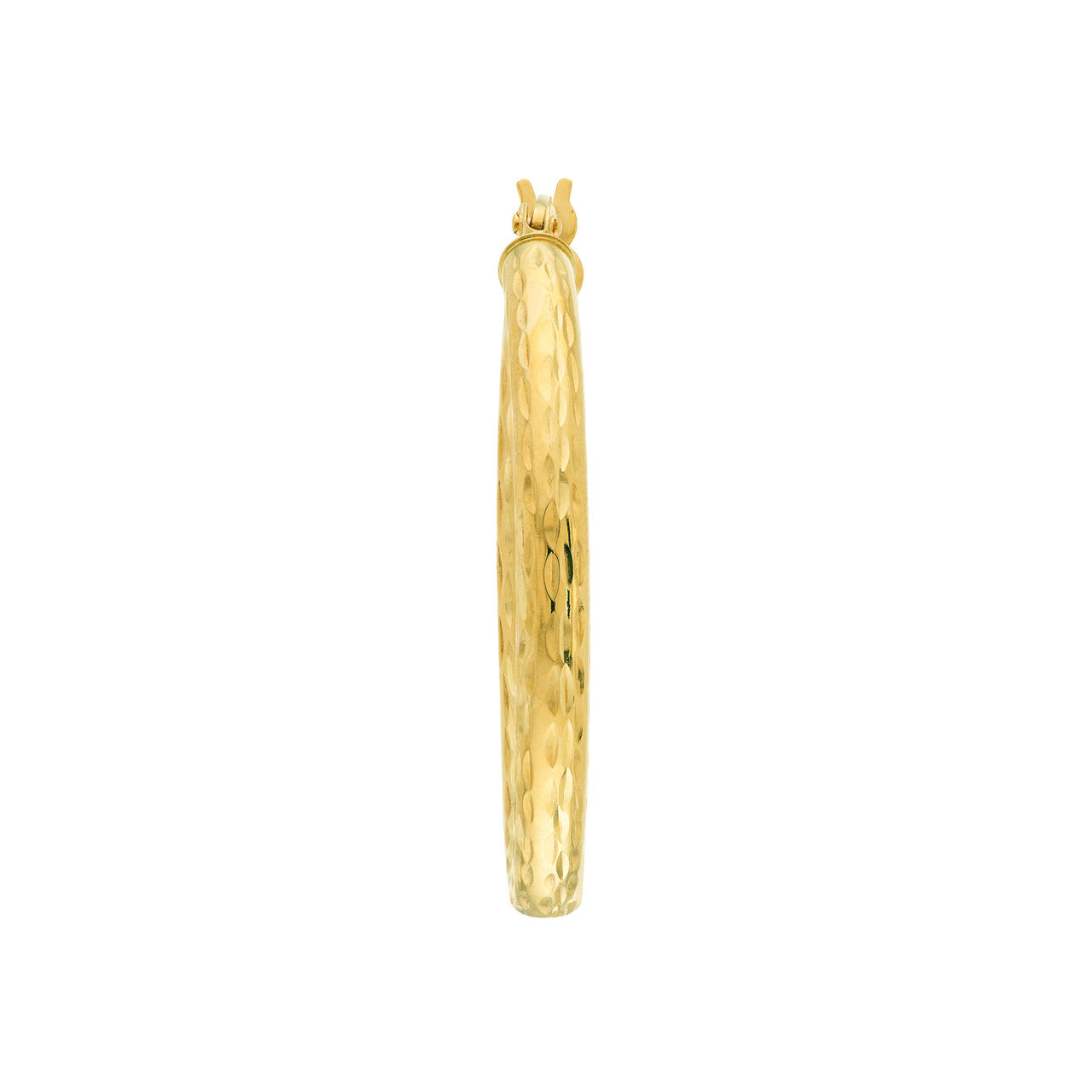 Three pairs of round tube full DC earrings in various colors by My Store, showcasing their unique design and style.