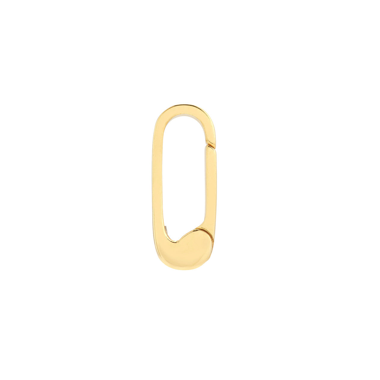 Square Wire Small Designer Push Clasp