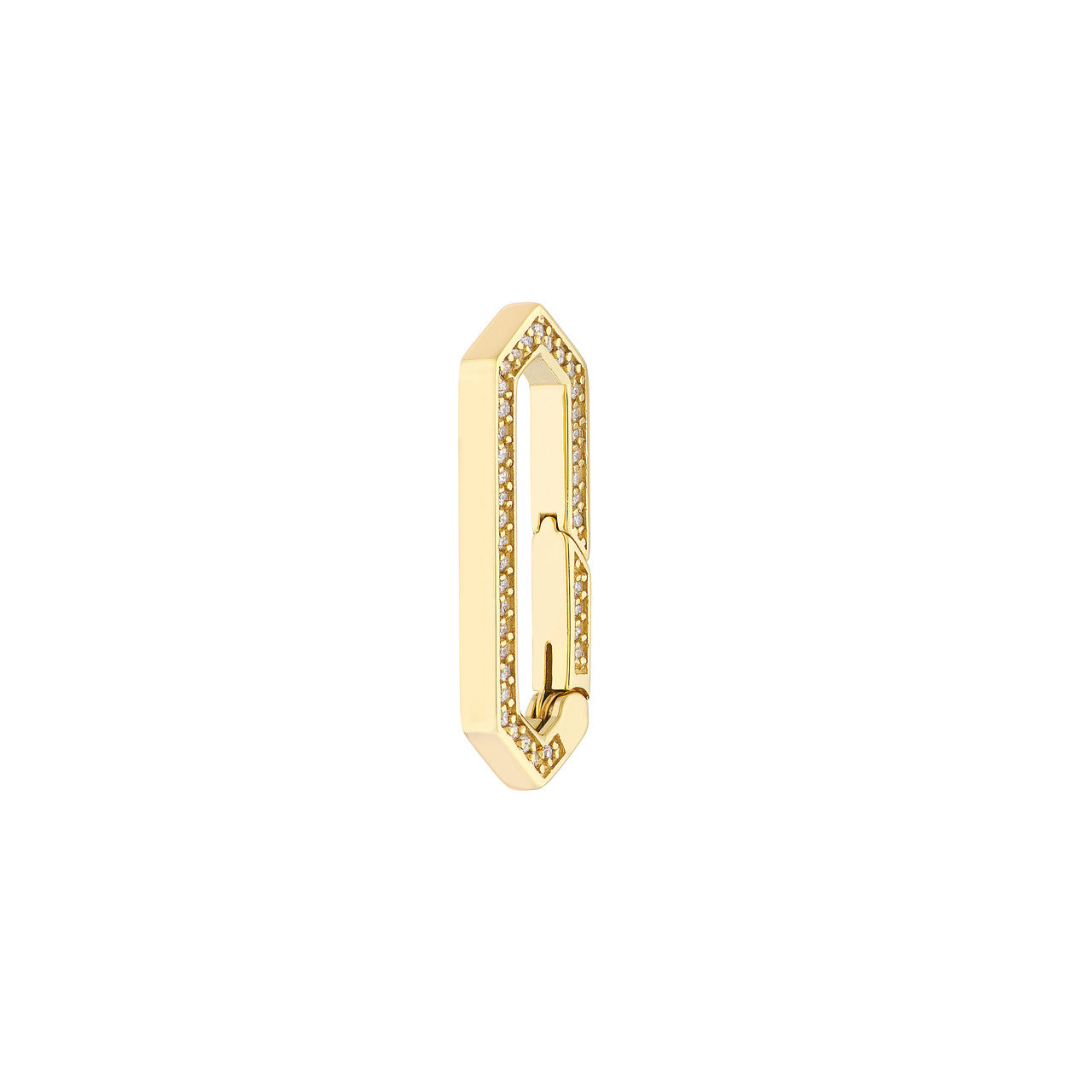 Diamond Elongaged Hexagon Push Lock 2