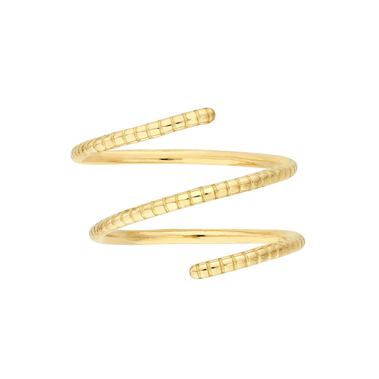 Thin Texture Wrap Ring